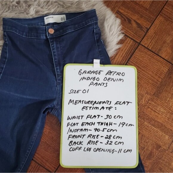 GARAGE Retro High Rise Skinny Jeans - Picture 4 of 5